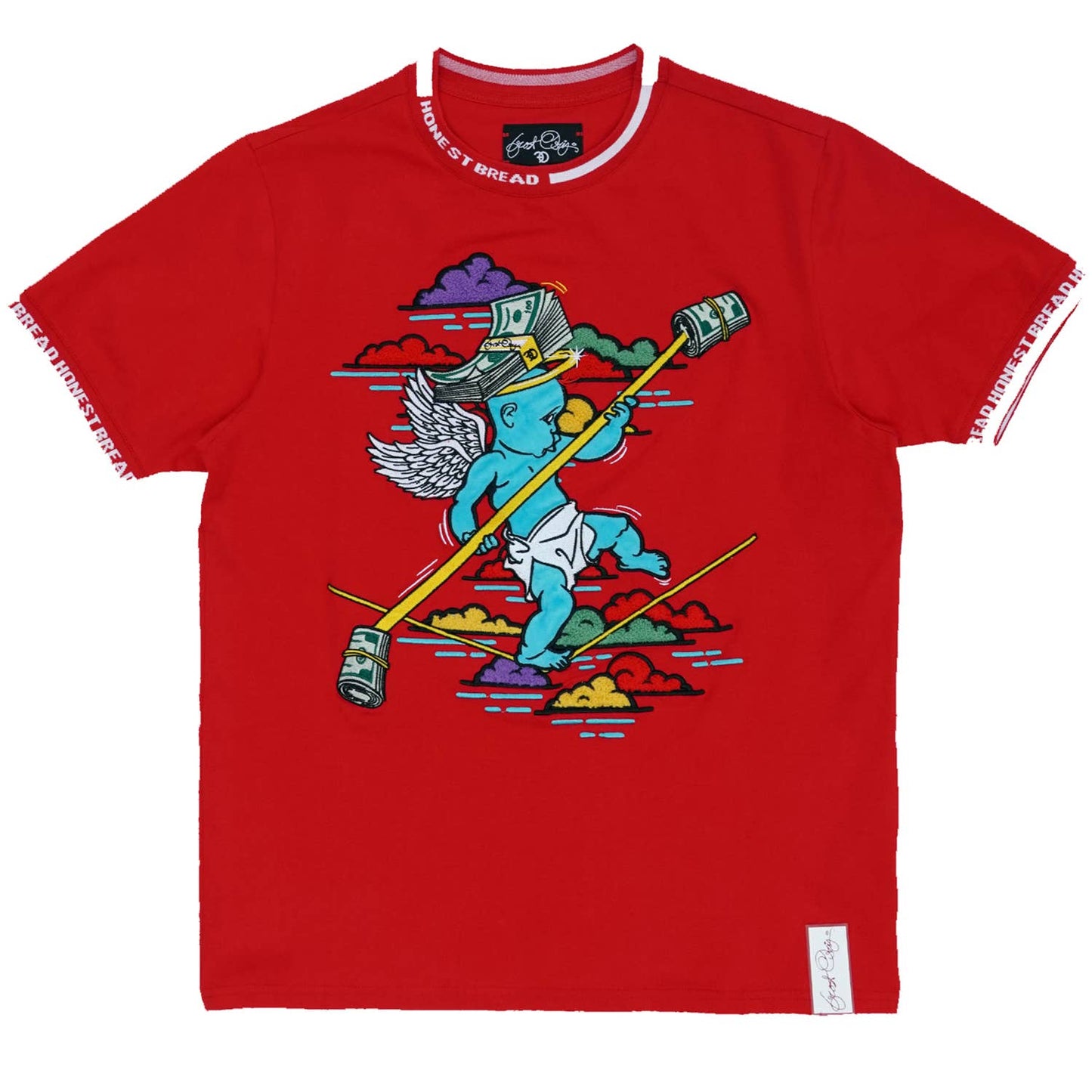 F123 Frost Honest Bread Tee - Red