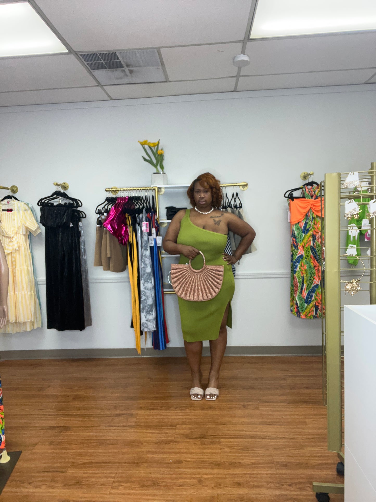 One Shoulder Dress