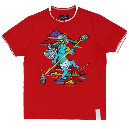 F123 Frost Honest Bread Tee - Red